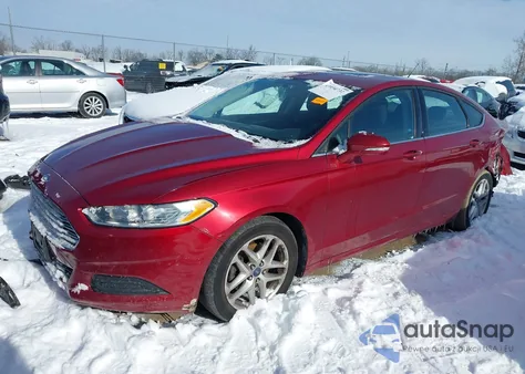 2014 Ford Fusion Se from USA, damaged, VIN 3FA6P0H7XER137497